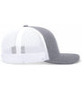 Pacific Headwear 210C Melange Heather Low-Profile Trucker Hat