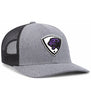 Pacific Headwear 210C Melange Heather Low-Profile Trucker Hat