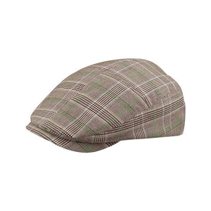 Mega Cap 2136 Fashion Plaid Ivy Cap - 