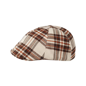 Mega Cap 2138 Plaid Ivy Cap - 