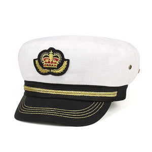 Mega Cap 2143 Linen Captain Hat - 