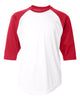 Badger 2133 Youth B-Core Three-Quarter Sleeve Baseball T-Shirt