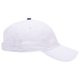 Otto 22-688 6 Panel Low Pro Baseball Cap Brushed Cotton Sandwich Visor Hat