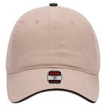 Otto 22-688 6 Panel Low Pro Baseball Cap Brushed Cotton Sandwich Visor Hat