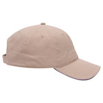 Otto 22-688 6 Panel Low Pro Baseball Cap Brushed Cotton Sandwich Visor Hat