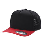 Unbranded 5 Panel Perforated Laser Mesh Hat Waterproof Cap