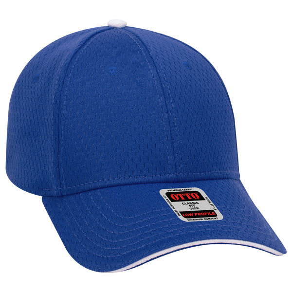 帽子 READY MADE 6PANEL BASEBALL CAP Otto 6 Panel Low Profile Baseball Cap, Polyester Pro Mesh Sandwich