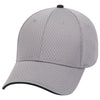Otto 6 Panel Low Profile Baseball Cap, Polyester Pro Mesh Sandwich Visor Hat - 23-368
