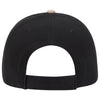 Otto 6 Panel Low Pro Baseball Cap, Brushed Cotton Twill Sandwich Visor Hat - 23-370