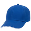 Otto 23-766 6 Panel Low Profile Baseball Cap, Cotton Twill Sandwich Visor Hat