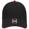 Otto 23-766 6 Panel Low Profile Baseball Cap, Cotton Twill Sandwich Visor Hat