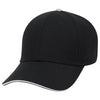 Otto 23-766 6 Panel Low Profile Baseball Cap, Cotton Twill Sandwich Visor Hat