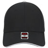 Otto 23-766 6 Panel Low Profile Baseball Cap, Cotton Twill Sandwich Visor Hat