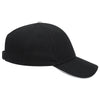 Otto 23-766 6 Panel Low Profile Baseball Cap, Cotton Twill Sandwich Visor Hat