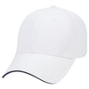 Otto 23-766 6 Panel Low Profile Baseball Cap, Cotton Twill Sandwich Visor Hat