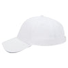Otto 23-766 6 Panel Low Profile Baseball Cap, Cotton Twill Sandwich Visor Hat