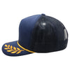 Pitbull Cambridge PB306 5 Panel Sponge Trucker Hat Bay Gold Leaf Foam Cap