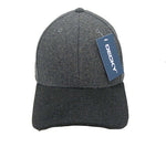 Decky 236 - 6 Panel Low Profile Structured Melton Wool Cap - CASE Pricing - Picture 1 of 4