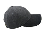Decky 236 - 6 Panel Low Profile Structured Melton Wool Cap - CASE Pricing - Picture 3 of 4