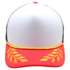 Pitbull Cambridge PB306 5 Panel Sponge Trucker Hat Bay Gold Leaf Foam Cap