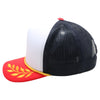 Pitbull Cambridge PB306 5 Panel Sponge Trucker Hat Bay Gold Leaf Foam Cap