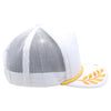 Pitbull Cambridge PB306 5 Panel Sponge Trucker Hat Bay Gold Leaf Foam Cap