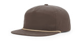 Richardson 256 Grandpa Pinch 5-Panel Hat, Rope Cap, Umpqua