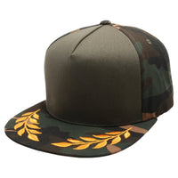 Pitbull Cambridge PB305 Cotton 5 Panel Bay Leaf Hat