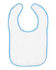 Rabbit Skins 1003 Infant Contrast Trim Terry Bib