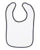 Rabbit Skins 1003 Infant Contrast Trim Terry Bib
