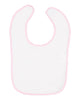 Rabbit Skins 1003 Infant Contrast Trim Terry Bib