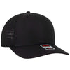 OTTO Cap 27-2 6 Panel Mid Profile Style Baseball Cap, Perforated Hat