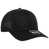 OTTO Cap 27-2 6 Panel Mid Profile Style Baseball Cap, Perforated Hat