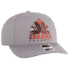 Otto 270-1 Seamless 6 Panel Mid Profile Baseball Cap