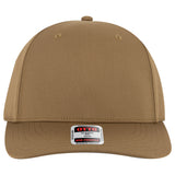 Otto 270-1 Seamless 6 Panel Mid Profile Baseball Cap