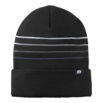 TravisMathew TM1MY393 Striped Cuffed Beanie