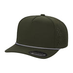 Unbranded 5 Panel Perforated Laser Mesh Rope Hat