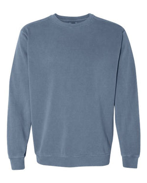 Comfort Colors 1566 Unisex Garment-Dyed Crewneck Sweatshirt - 
