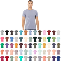 Bella + Canvas® 3001CVC Unisex Jersey T-Shirt, Heather Colors - Sample