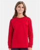 Hanes 5546 Youth Authentic Long Sleeve T-Shirt
