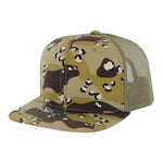 KAMEL 301RSCT 6 Panel Ripstop Camo Trucker Hat