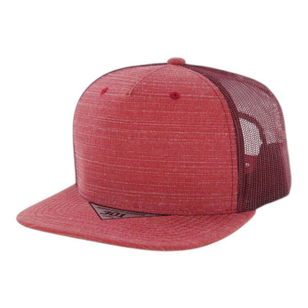 KAMEL 301SLT 5 Panel Slub Trucker Hat