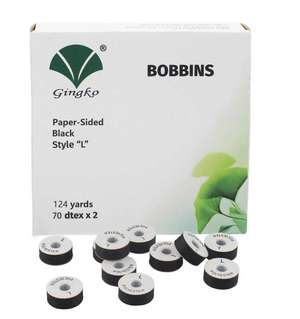 Gingko 308-104 Paper Sided Bobbins -L Style - 