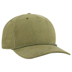 OTTO CAP 31-3 5 Panel Mid Profile Corduroy Baseball Cap