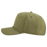 OTTO CAP 31-3 5 Panel Mid Profile Corduroy Baseball Cap