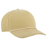 OTTO CAP 31-3 5 Panel Mid Profile Corduroy Baseball Cap