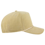 OTTO CAP 31-3 5 Panel Mid Profile Corduroy Baseball Cap