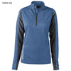 Reebok Ladies Crossover Quarter Zip Pullover 7261