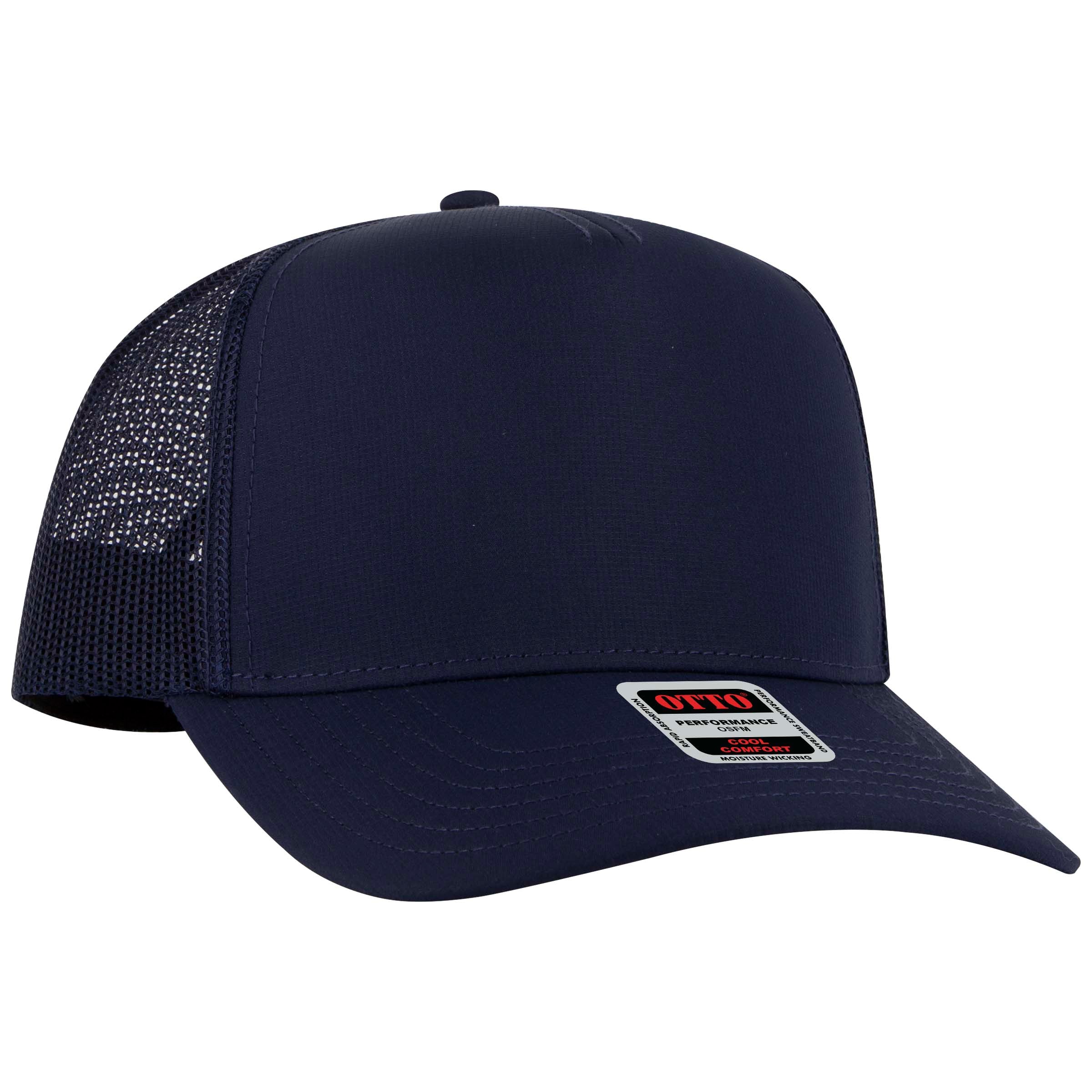 OTTO Cap 32-1 5 Panel Mid Profile Mesh Back Trucker Hat – The Park