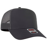 OTTO Cap 32-1 5 Panel Mid Profile Mesh Back Trucker Hat